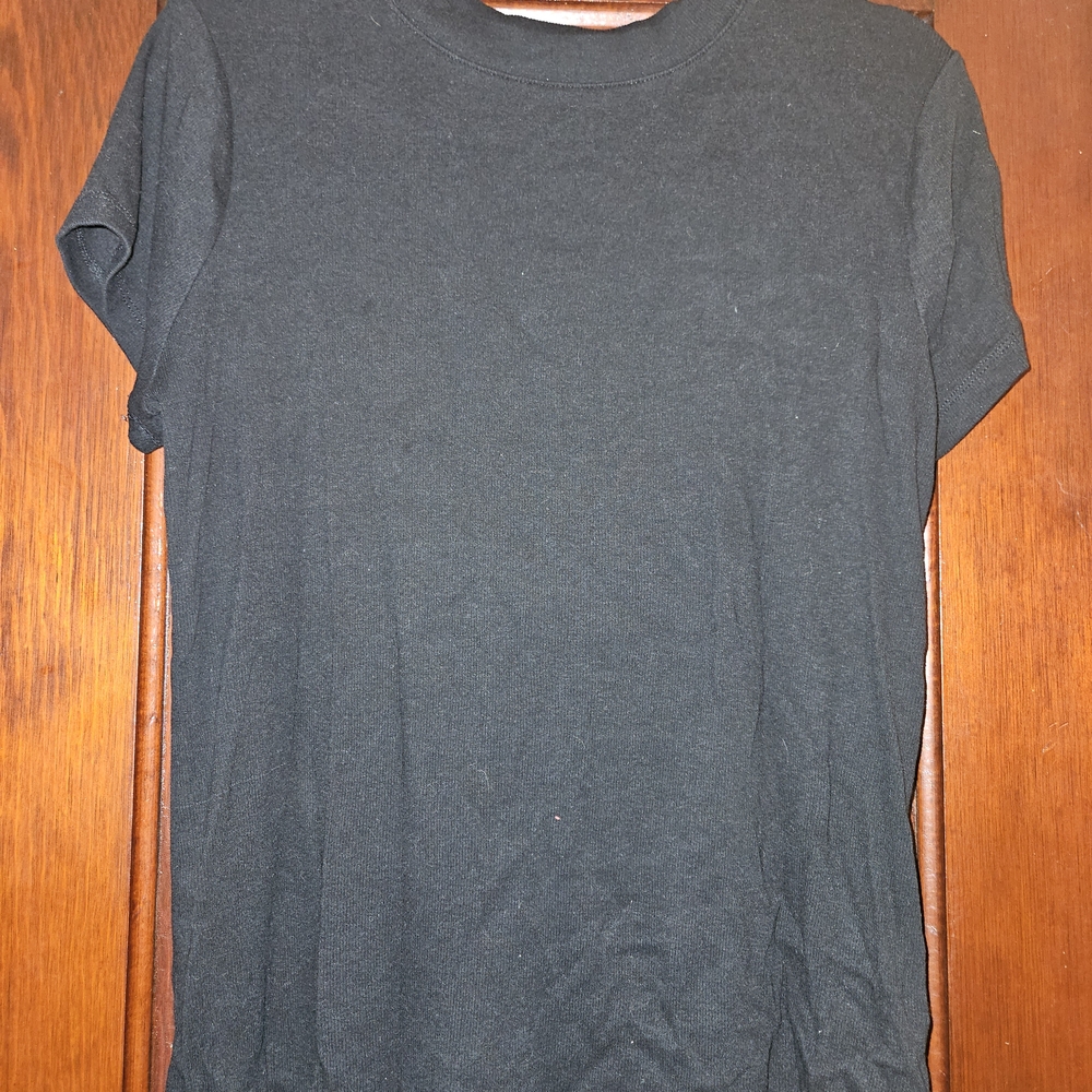 a new day Black Short Sleeve Tee